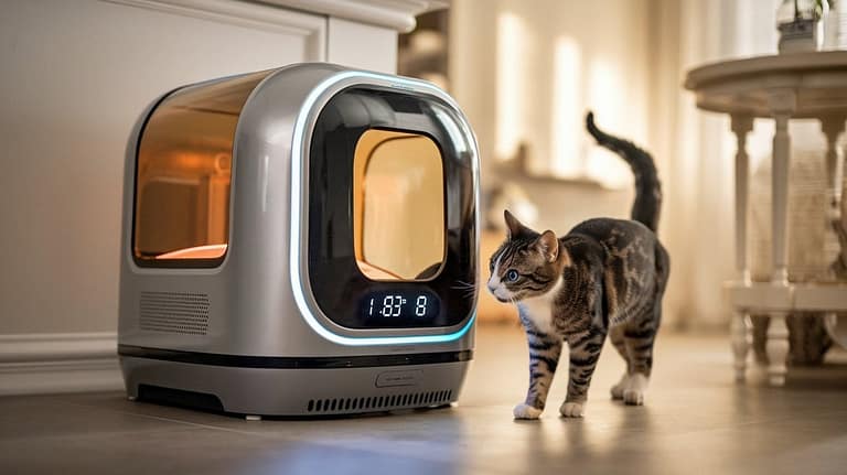 robot cat litter box